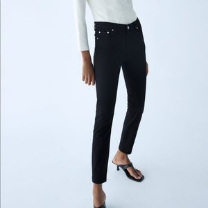Rag & Bone Nina High Rise Premium Black Ankle Skinny Jeans 24